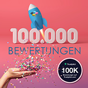 Trustpilot - 100.000 Bewertungen