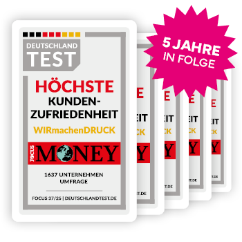 Auszeichnung 5-facher Testsieger höchste Kundenzufriedenheit Auszeichnung 5-facher Testsieger höchste Kundenzufriedenheit