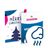Weihnachtskarten mit Duftlack - Warengruppen Icon