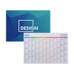 Arbeitskalender DIN A4 quer beidseitig bedruckt