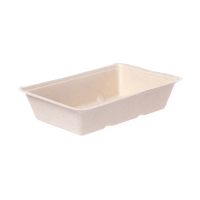 Bagasse-Snackschale 16,2 x 10,8 x 3,6 cm