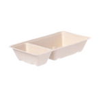 Bagasse-Snackschale 16,9 x 9,3 x 3,2 cm