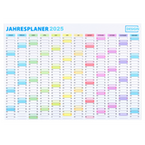 Jahresplaner auf Whiteboard-Folie inkl. Laminat 700 x 500 mm einseitig bedruckt