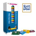 Ritter Sport Adventskalender Turm, 4/0 farbig bedruckt