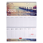 Tischkalender 2025 mit verlängerter Rückpappe