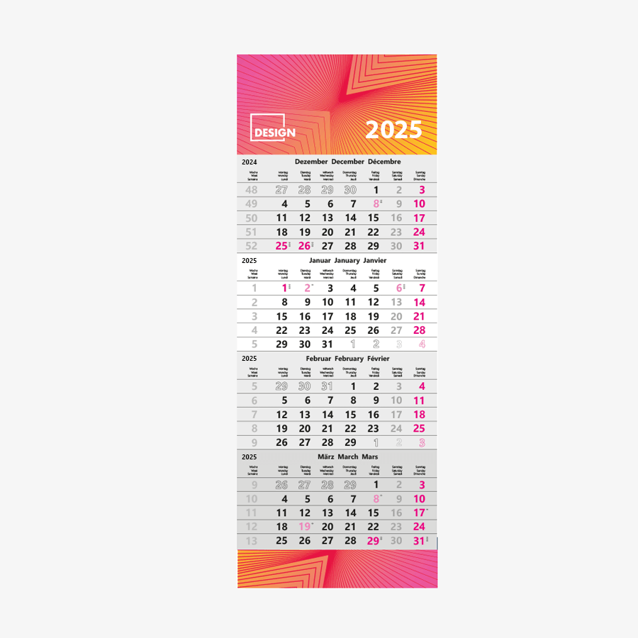 Monats Kalender Günstig Drucken 