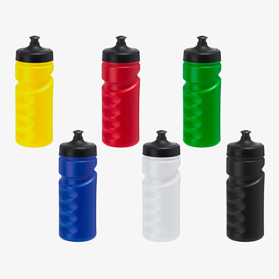 Sportflaschen mit Spender und 520 ml, Trinkflaschen in vielen Farben