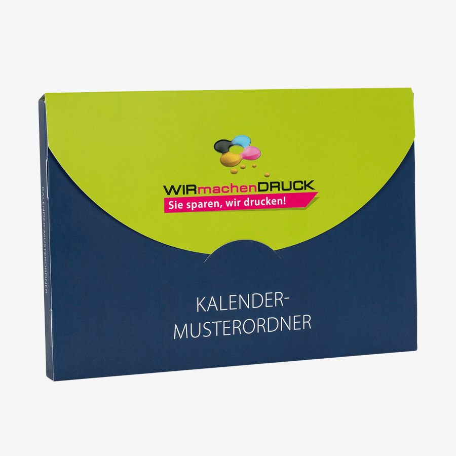 Kalender-Musterset in praktischer Umschlag-Tasche