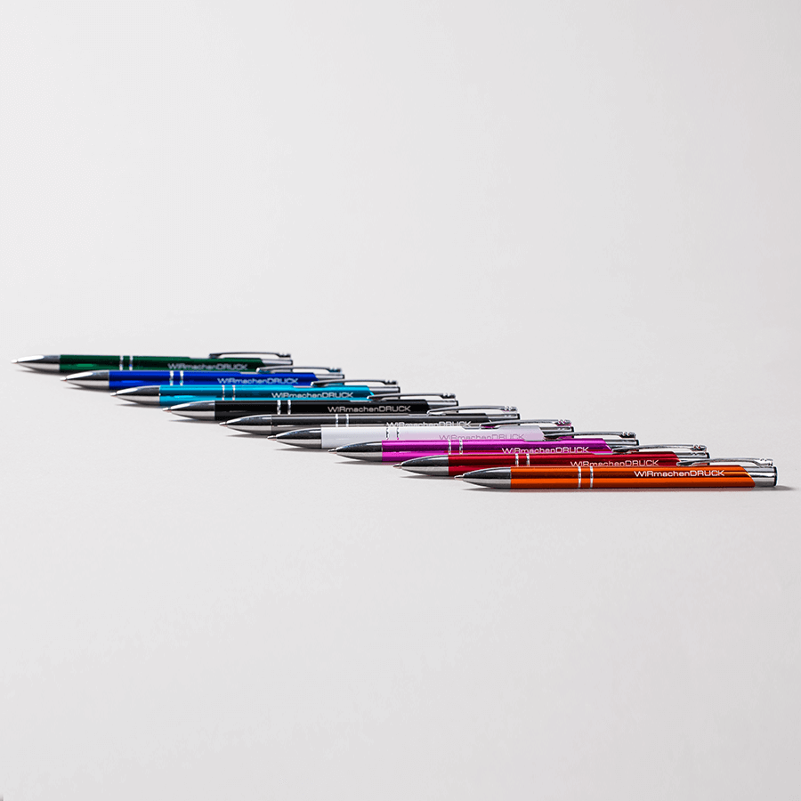 Metallkugelschreiber CLASSIC in vielen Farben, mit Lasergravur
