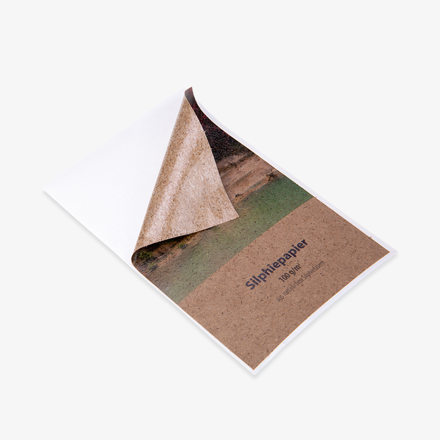 Etiketten und Aufkleber aus nachhaltigem Silphiepapier mit Wunschmotiv bedruckt