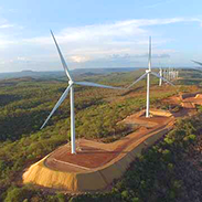 Windenergie Brasilien Baustelle