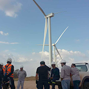 Windenergie Brasilien Team