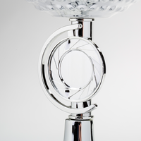 Pokal SCHALE silber auf Sockel