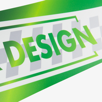 3D-Fahrzeugfolie Premium (Freiform) bedruckt, mit Mattlaminat, Detail