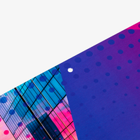 4-Monatskalender mit individuell bedrucktem Kopfteil (5/0-farbig CMYK + 1 Sonderfarbe), Lochung