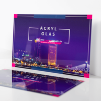 Platte, farbig bedruckt, rechteckig