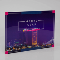 Platte, farbig bedruckt, rechteckig