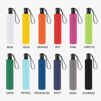 AC-Taschenschirm, 4/0-farbig, 2 Segmente bedruckt