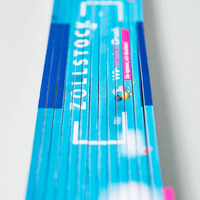 ADGA, hochwertiger 3-m-Holz-Zollstock, 4/0-farbig einseitig bedruckt