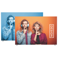 Akustikspannrahmen (beidseitig bespannt) freistehend