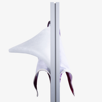 Akustikspannrahmen (beidseitig bespannt) freistehend