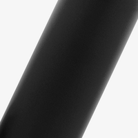 Aluminiumflasche mit Bambusdeckel und Trageschlaufe unbedruckt