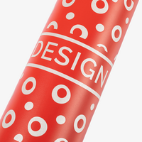 Aluminiumflasche mit Bambus-Tragedeckel graviert