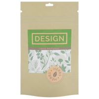 Aluminiumpapier-Standbodenbeutel 11 x 19 x 7 cm mit neutralem Boden, 4-farbig bedruckt