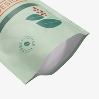 Aluminiumpapier-Standbodenbeutel 26 x 31 x 10 cm mit neutralem Boden und Ventil, 4-farbig bedruckt