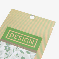 Aluminiumpapier-Standbodenbeutel 8 x 13 x 5 cm mit neutralem Boden, 4-farbig bedruckt