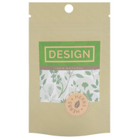 Aluminiumpapier-Standbodenbeutel 8 x 13 x 5 cm mit neutralem Boden, 4-farbig bedruckt