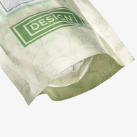 Aluminium-Standbodenbeutel 13 x 22 x 7 cm mit individuellem Boden und Ausgießer, 4-farbig bedruckt