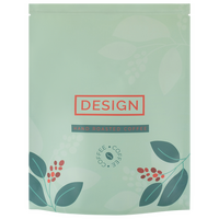 Aluminium-Standbodenbeutel 19 x 26 x 11 cm mit individuellem Boden, 4-farbig bedruckt