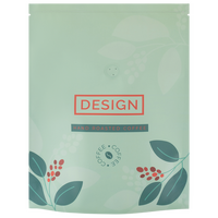 Aluminium-Standbodenbeutel 19 x 26 x 11 cm mit neutralem Boden und Ventil, 4-farbig bedruckt