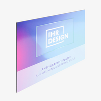 Platte, Farbig bedruckt, Seitenansicht