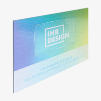 Aluminiumplatte, farbig bedruck, Motiv