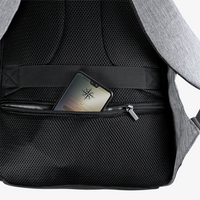 Anti-Diebstahl-Rucksack mit integriertem USB-Anschluss, Geheimfach