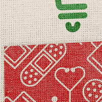 Apothekertasche 22 x 26 cm, 2-farbig, beidseitig bedruckt