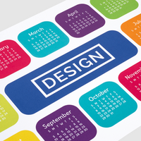 Arbeitskalender, DIN A5 quer (21,0 x 14,8 cm), 1-seitig bedruckt