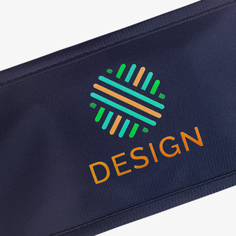 Armbinde mit einer Druckposition, Detail Druck