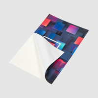 Aufkleber, farbig bedruckt, aufgeklappt 