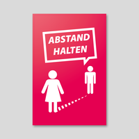 Aufkleber, farbig bedruckt, Motiv