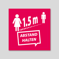 Aufkleber, farbig bedruckt, Motiv