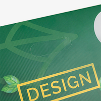 Aufsteller aus Hohlkammerplatte detail8