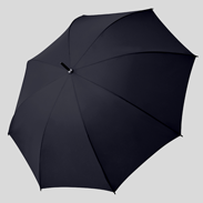 Stockschirm, farbig, aufgespannt