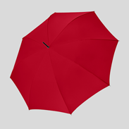 Stockschirm, farbig, aufgespannt