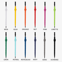 Automatik-Golfschirm, 4/0-farbig, 4 Segmente bedruckt