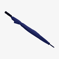 Stockschirm farbig Dunkelblau, geschlossen