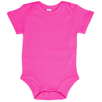 Babybody Kurzarm, Organic, Farbe Fuchsia