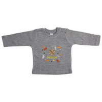 Baby-Langarmshirt, Organic, Bedruckt